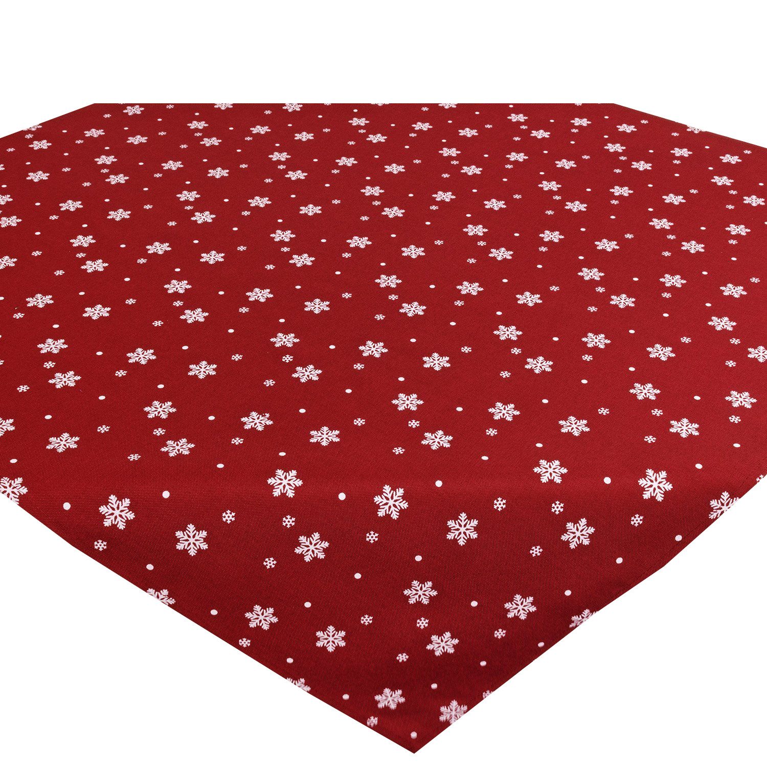 Delindo Lifestyle Tischdecke, Tischläufer, Weihnachten Sterne Allover (1-tlg)