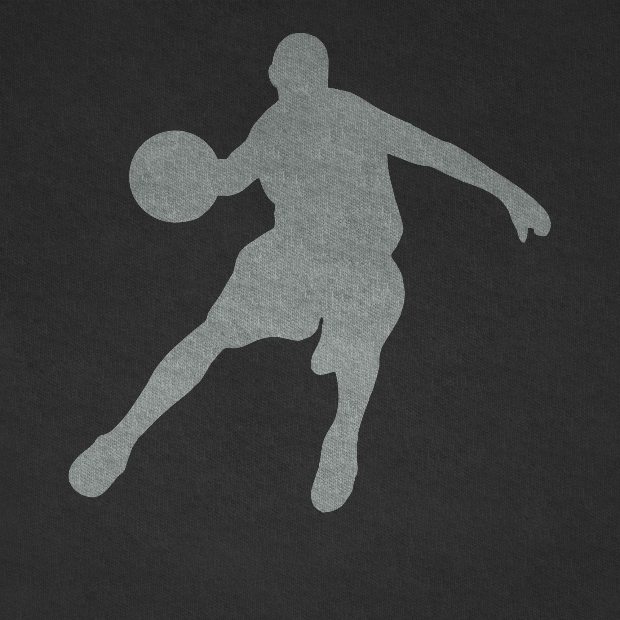 Kinder T-Shirt 01 Basketballspieler Sport Schwarz Shirtracer Kleidung