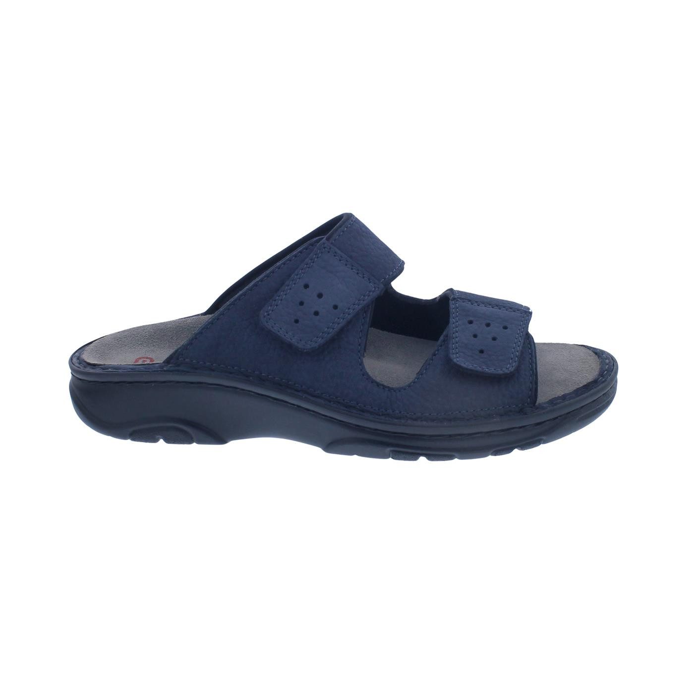 Berkemann Tobias, Wechselfußbett, schwarzblau, Nubuk, Weite G-J 5801-5 Pantolette