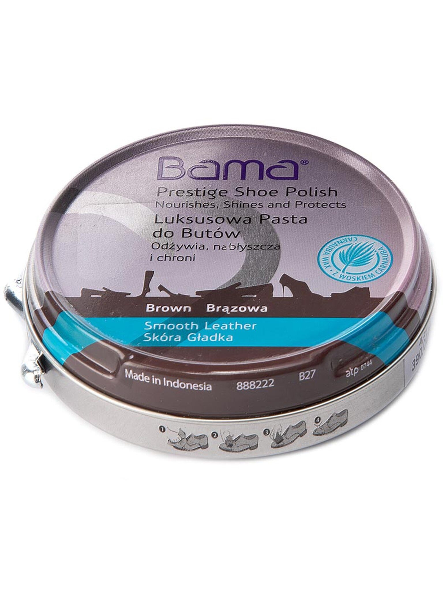 Bama Galoschen Schuhcreme B27F Braun