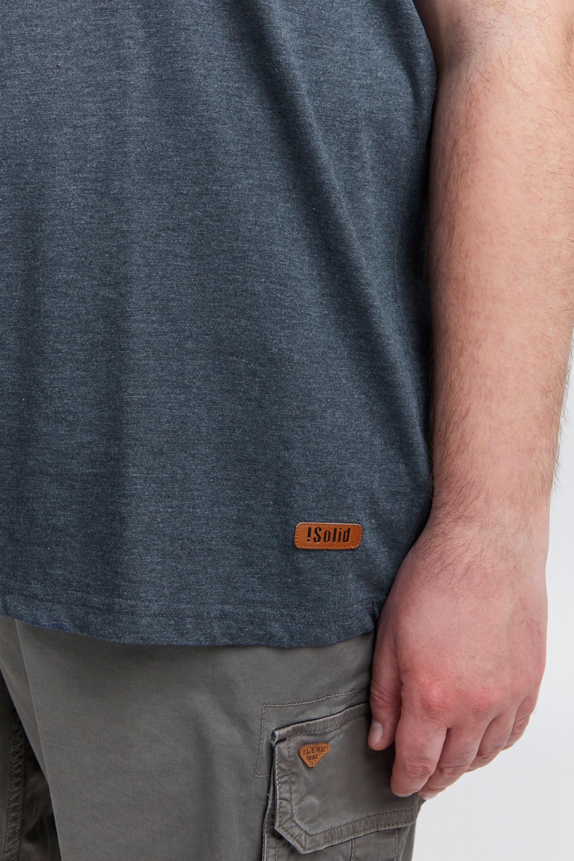 !Solid T-Shirt SDVolker Big & Tall Modisches Oberteil in großen Größen