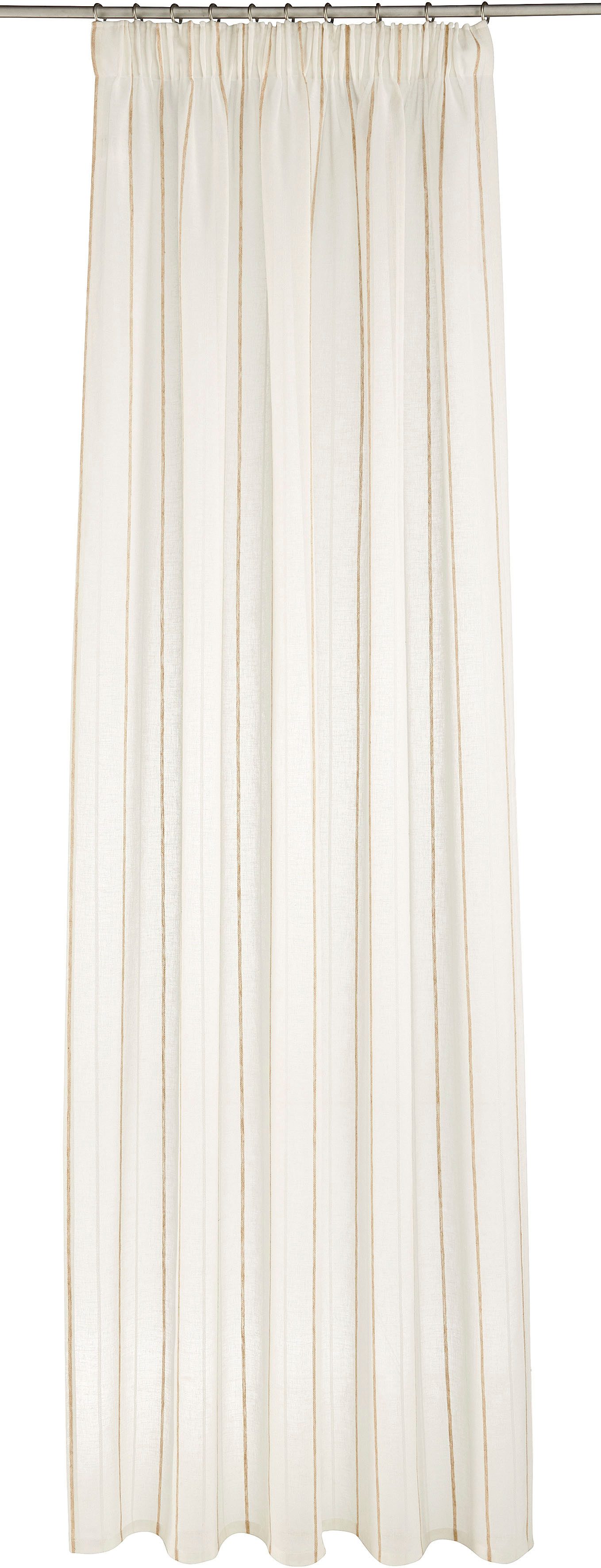 s.Oliver Gardine Ameera (1 St), Multifunktionsband, halbtransparent, mit Leinen, Schal, Wohnzimmer, Schlafzimmer, Vorhang. Reduzierter Preis € 21,25. Unverbindliche Preisempfehlung € 37,99