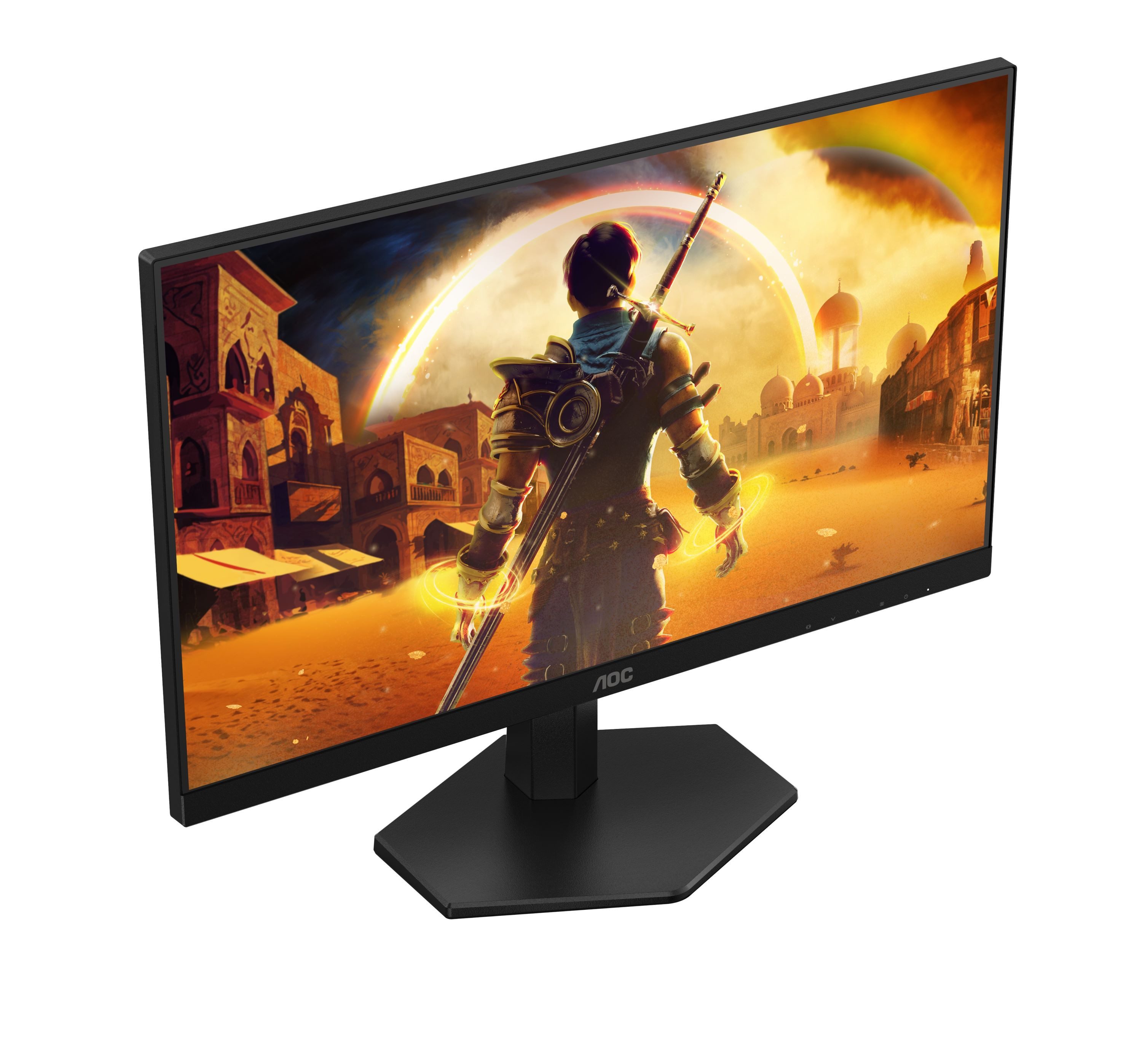 AOC 24G42E Gaming-Monitor (60,5 cm/24 ", 1920 x 1080 px, Full HD, 0,5 ms Reaktionszeit, 180 Hz, Fast-IPS, Neigung)