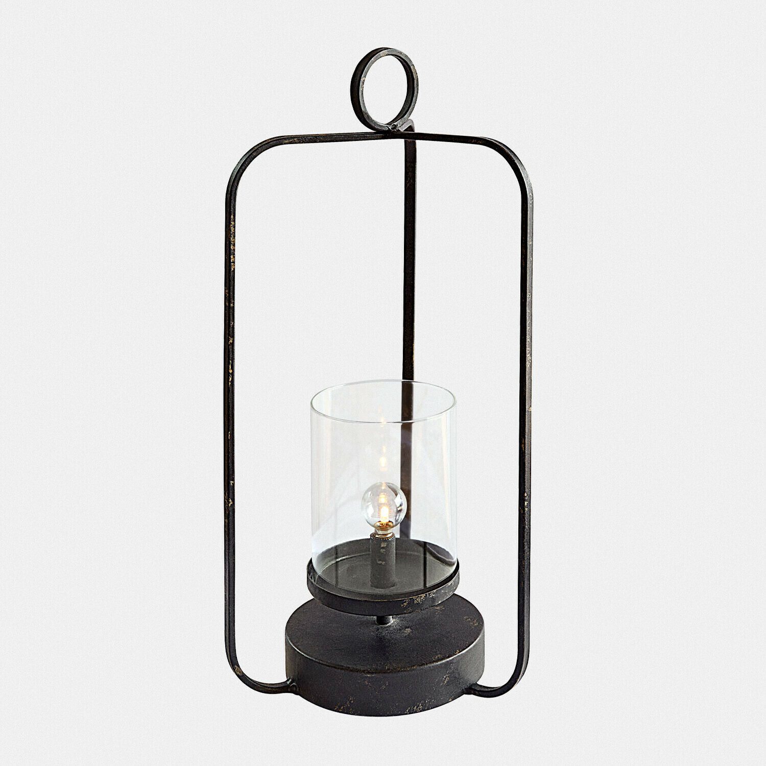 Mirabeau LED Laterne LED-Laterne Kivalex antikschwarz