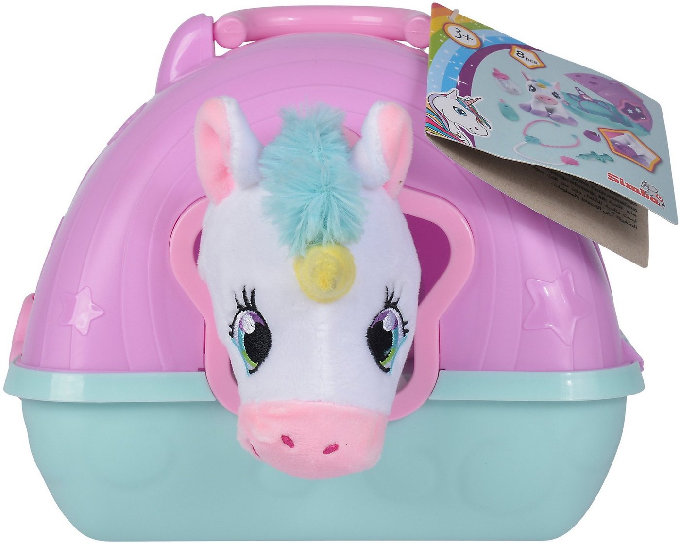 SIMBA Spielwelt Spielzeug Spielwelt Tierwelt Doktorkoffer mit Plüsch Einhorn 105542140