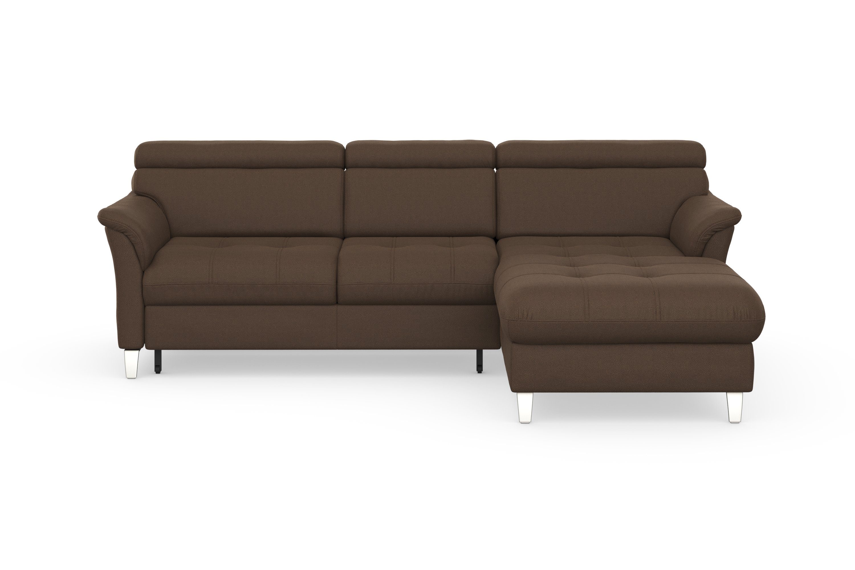 sit&more Ecksofa Marano L-Form, inklusive Kopfteilverstellung, optional Schlaffunktion & Bettkasten