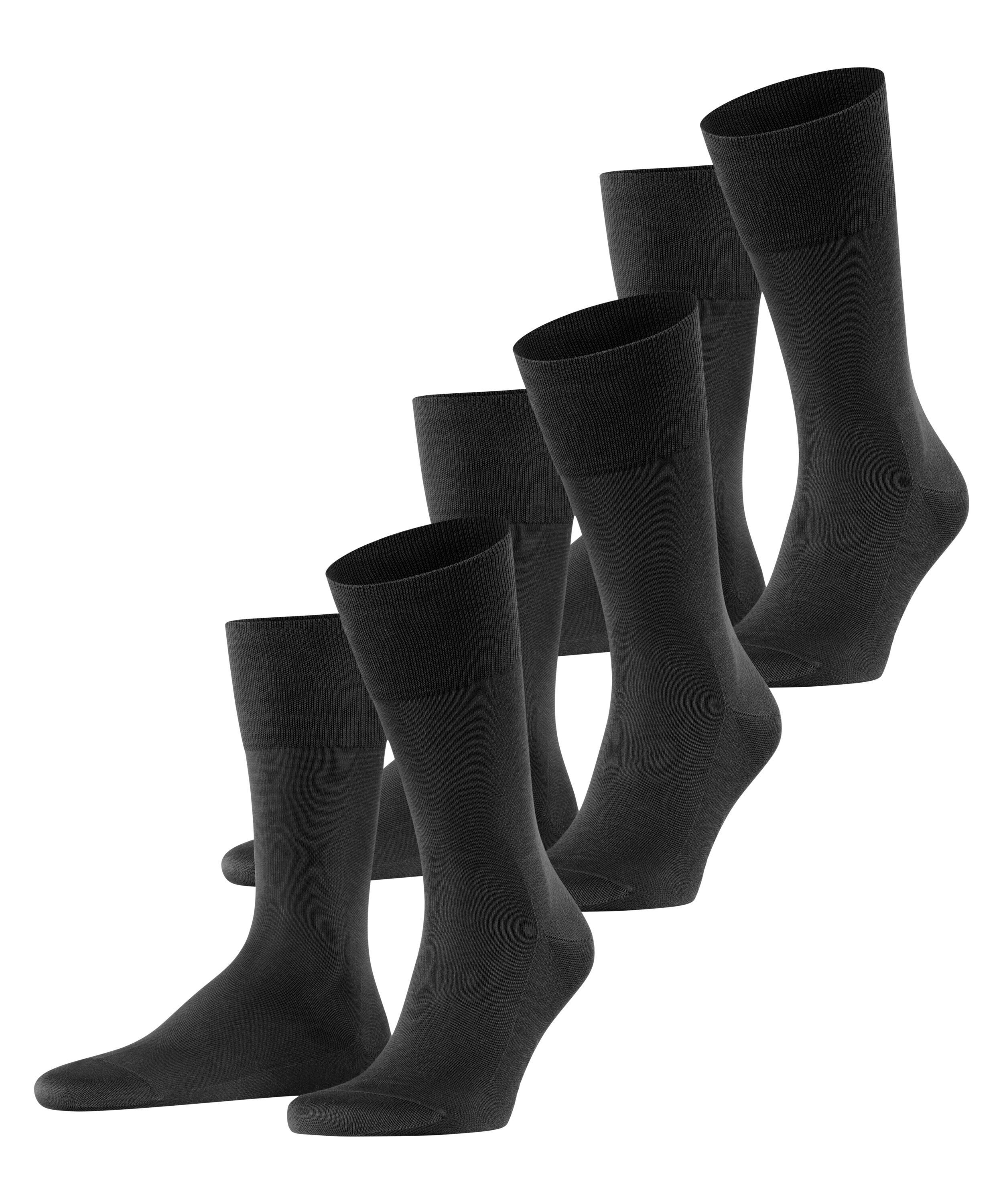 3-Pack (3-Paar) (3000) FALKE Socken black Tiago