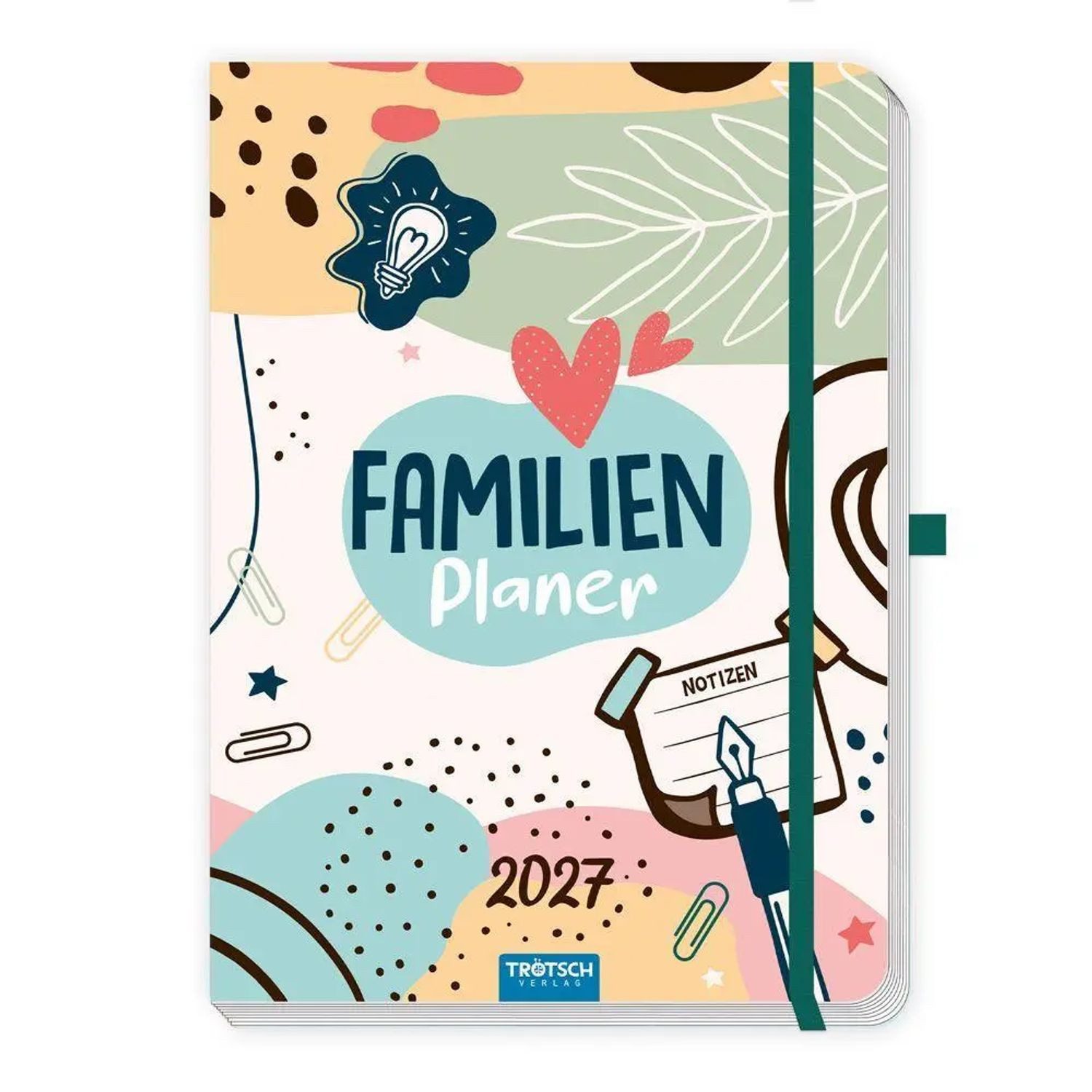 Trötsch Verlag Wandkalender TRÖTSCH - Wochenbuch Familienplaner 2027