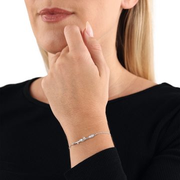 Noelani Silberarmband für Damen, 925 Sterling Silber, Zirkonia synth. (Armband, 1-tlg)