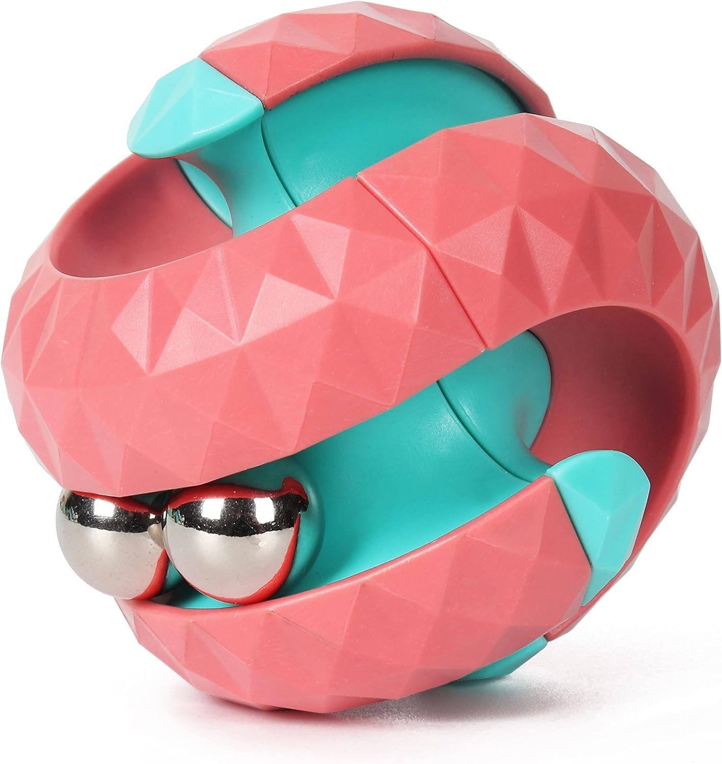 XDeer Lernspielzeug Rotierender Würfel-Orbit-Ball,Labyrinthball,Fidget-Hand-Spinner, sensorisches,interaktives Spielzeug,Fingerspitzen-Gyro-Spielzeug
