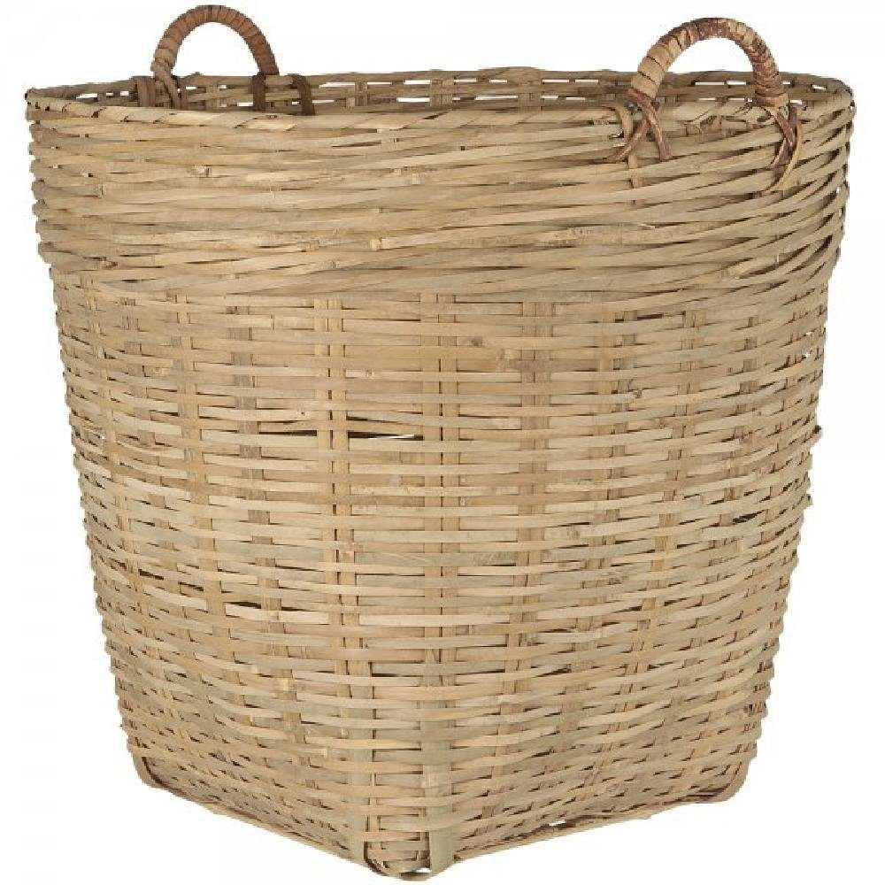 Aufbewahrungsbox Ib Laursen Korb Vietnamkurv Bambus mit Griffen (50x50cm)