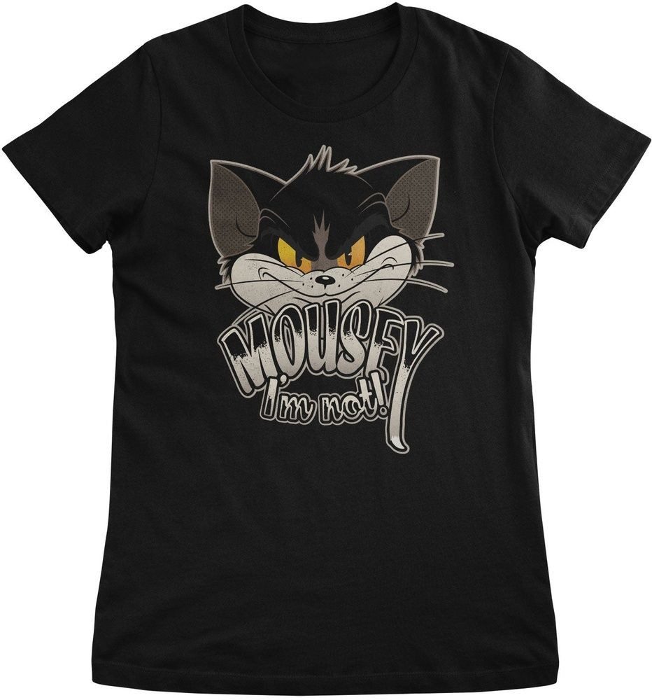 Tom & Jerry T-Shirt Tom & Jerry - Mousey I'm Not! Girly Tee