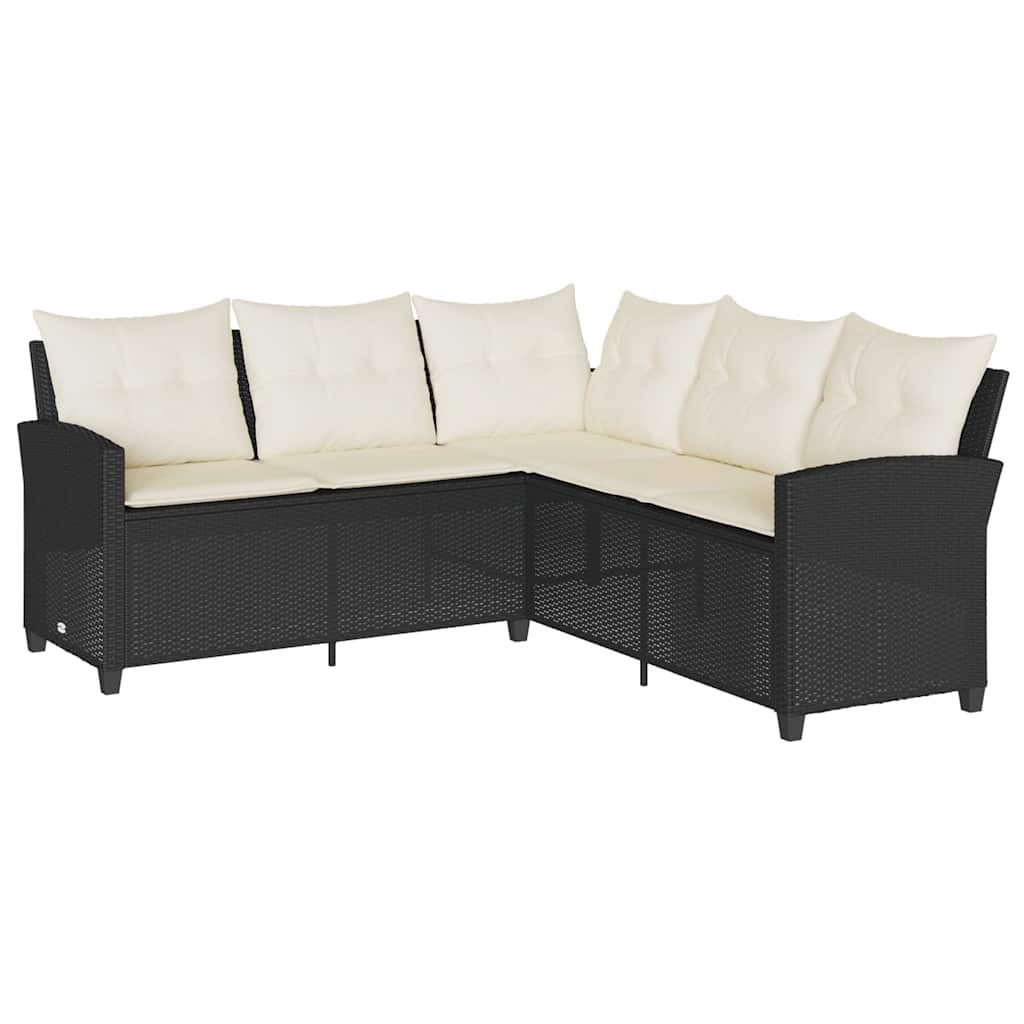 vidaXL Gartenlounge-Set L-förmiges Couchsofa mit Kissen günstig online kaufen