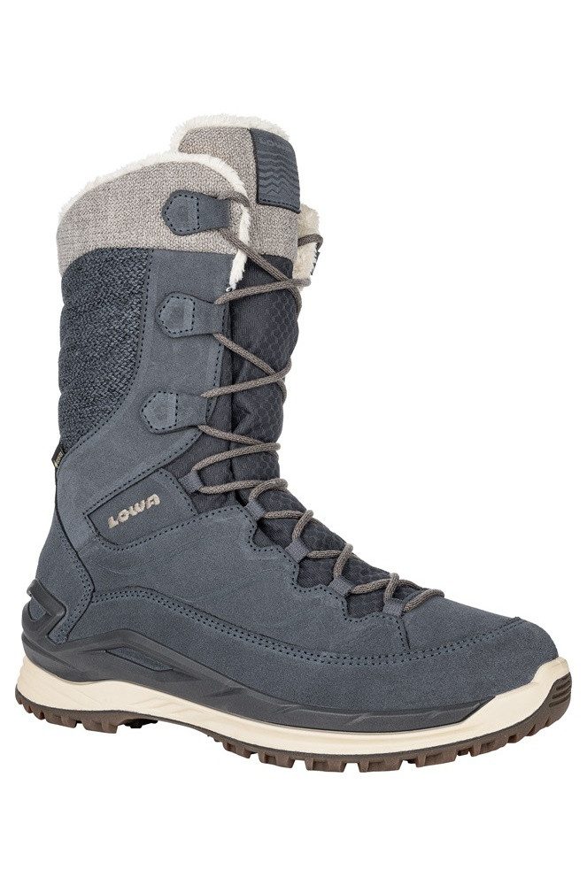 Lowa Barina EVO GTX (Veloursleder, wasserdicht) stahlblau/stein Damen Winte günstig online kaufen