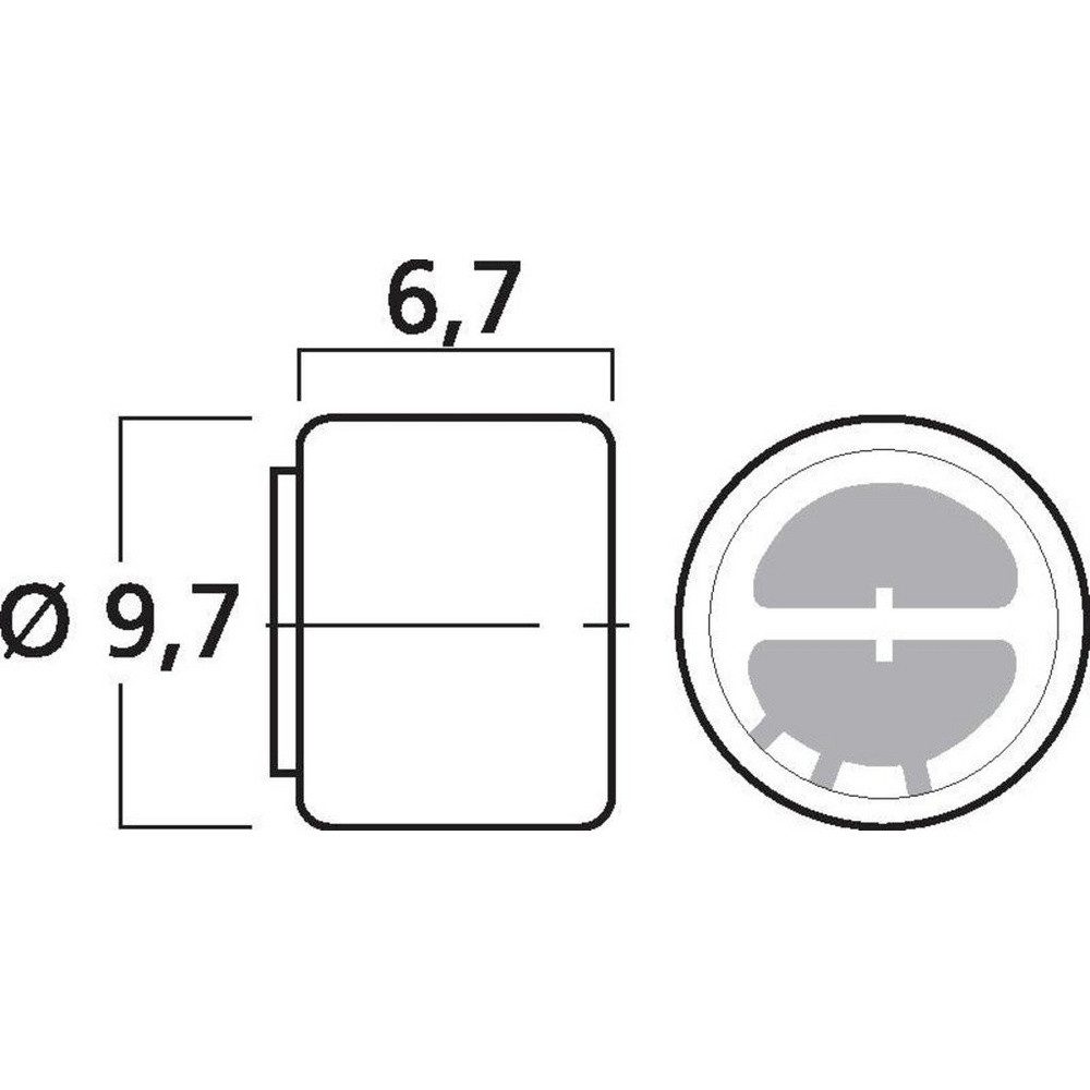 Monacor Mikrofon Monacor 0233670 Mikrofon-Kapsel 1.5 - 10 V Frequenz-Bereich=50 Hz - 16 (MCE-401)