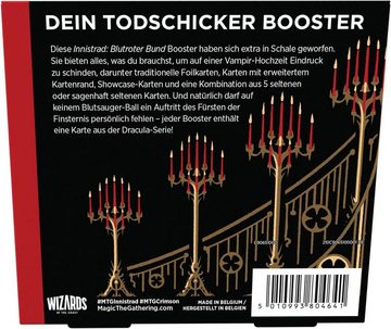Magic the Gathering Sammelkarte Innistrad: Blutroter Bund Sammler Booster Display Deutsch, Sammler Display mit Topper