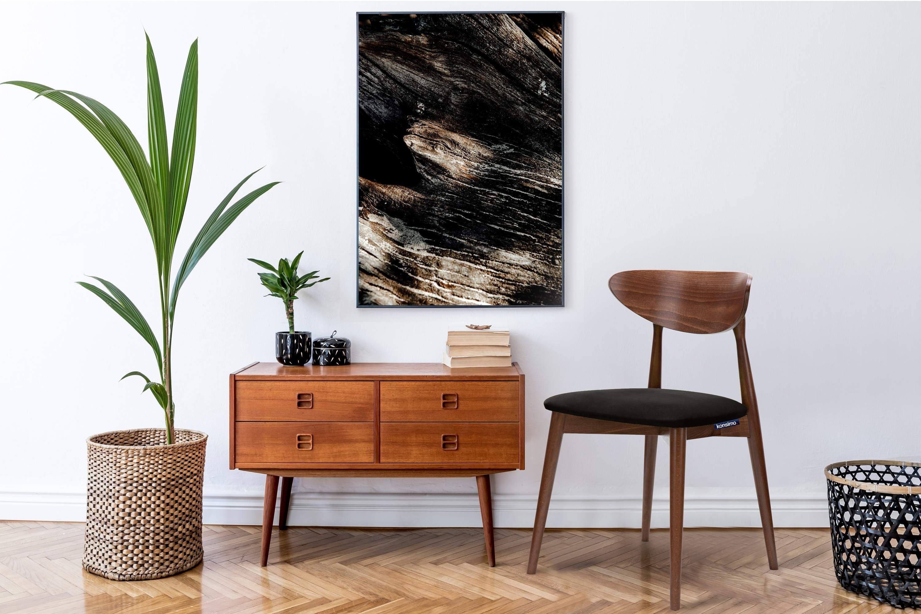 KONSIMO® Holzstuhl RABI Küchenstuhl Esstischstuhl Esszimmerstuhl günstig online kaufen