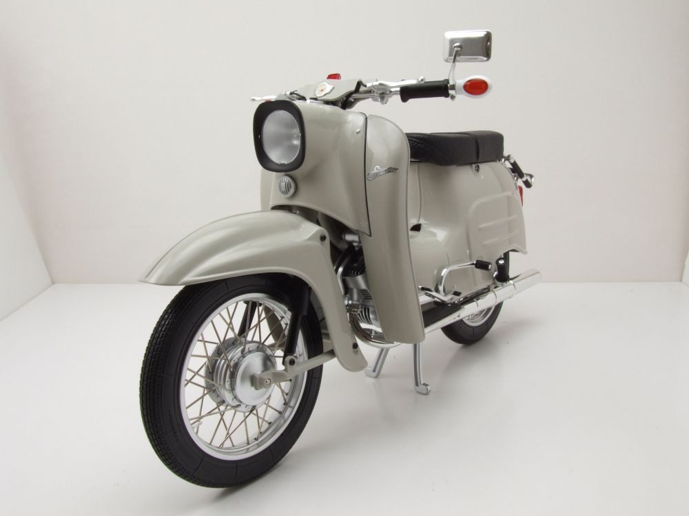 Schuco Modellmotorrad Simson Schwalbe KR51/1 weiß Modellmotorrad 1:5 Schuco, Maßstab 1:5