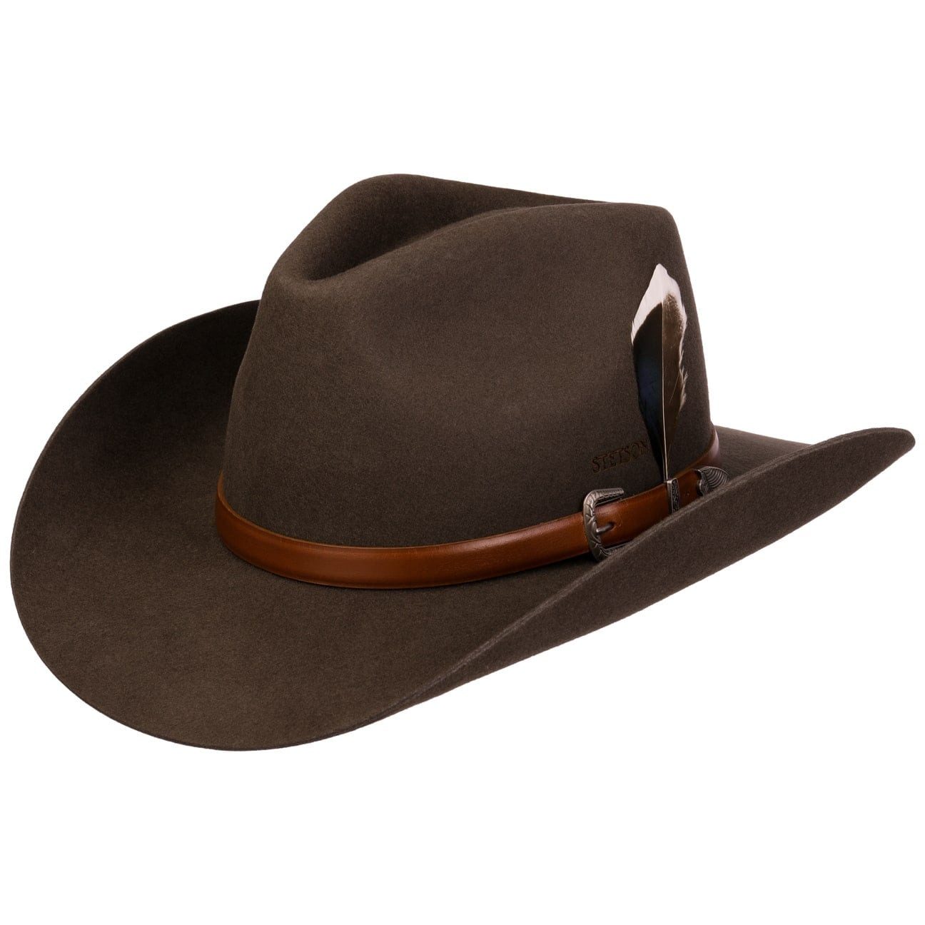 Stetson Cowboyhut (1-St) Westernhut mit Lederband