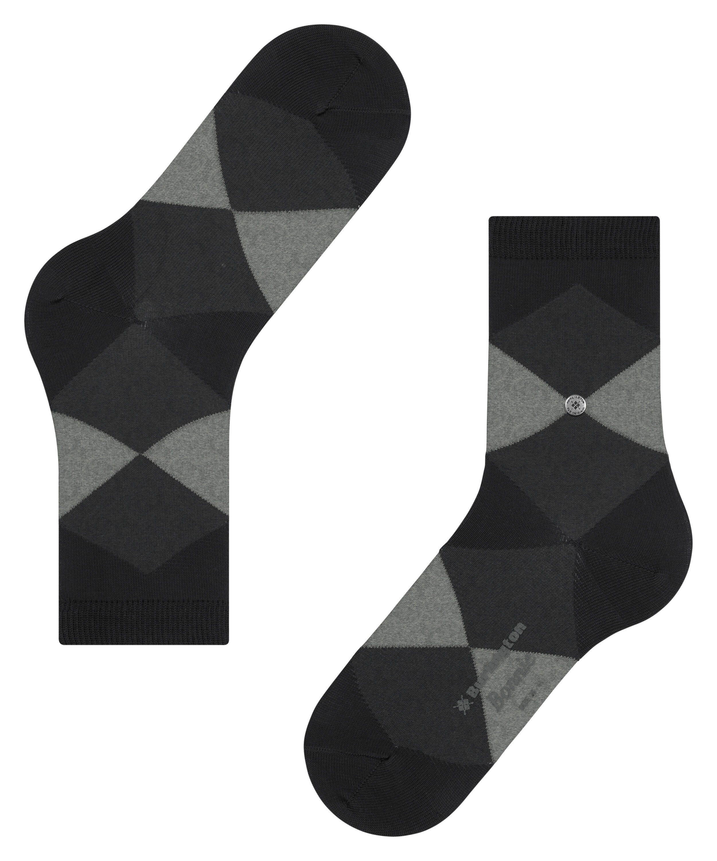 Burlington Kurzsocken Bonnie Kurzsocken (1-Paar) mit Bio-Baumwolle & Burlington Clip