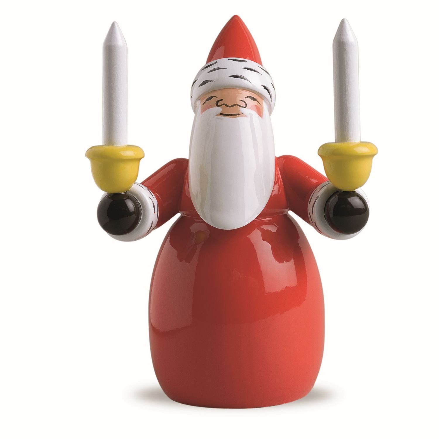 Wendt & Kühn Weihnachtsfigur Weihnachtsmann 5301/2 mit Kerzen