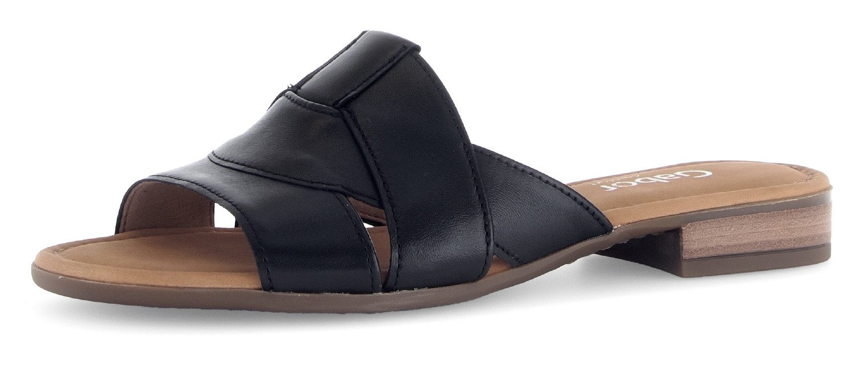Gabor RHODOS Pantolette, Blockabsatz, Sommerschuh, Komfortschuh günstig online kaufen