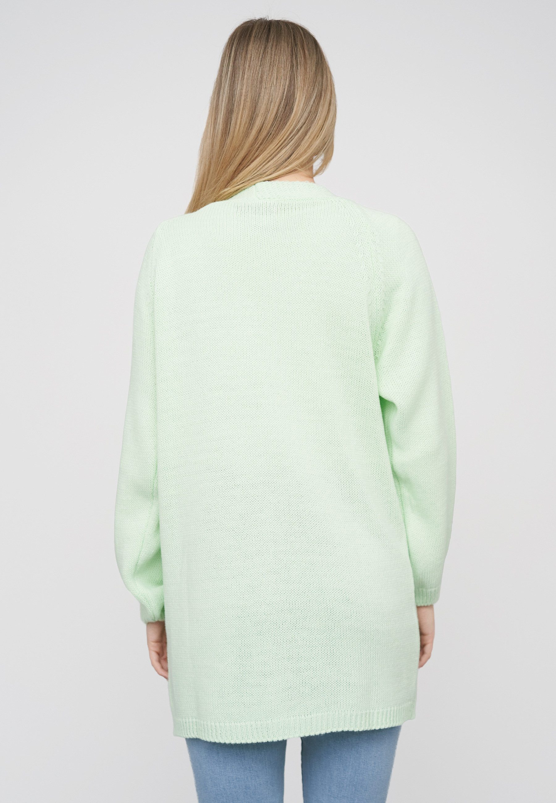 CLOUD 5IVE Cardigan CLOUD 5IVE Long Open Cardigan with 2 Pockets (1-tlg) – Bild 5 von 5