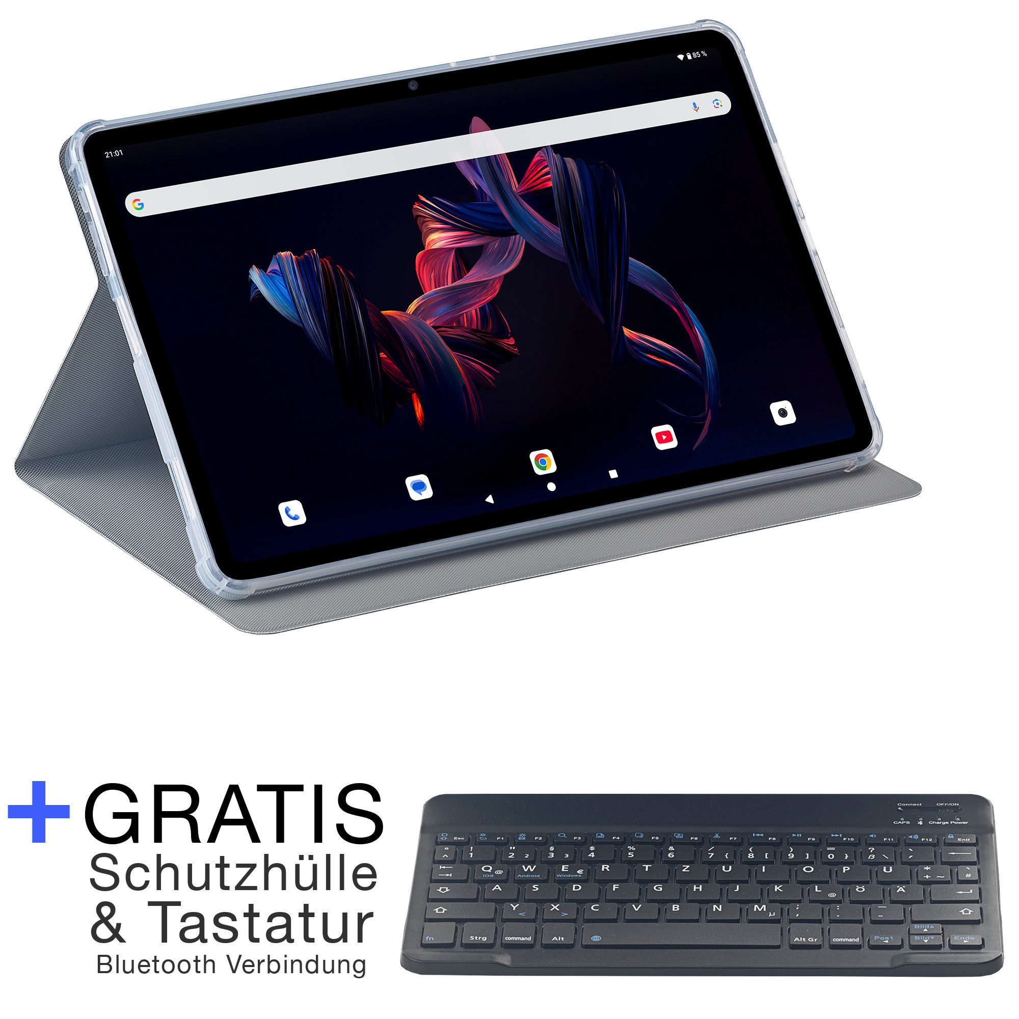 Acepad HIGH Tablet 12 Zoll, 2560 x 1600 Pixel, 256GB, WLAN+LTE Premium Tablet (12.2", 256 GB, Android, 4G LTE + WLAN, 8+16GB RAM, 30 Tage Standby, 90HZ 2.5K Display erkennt 4096 Stufen)