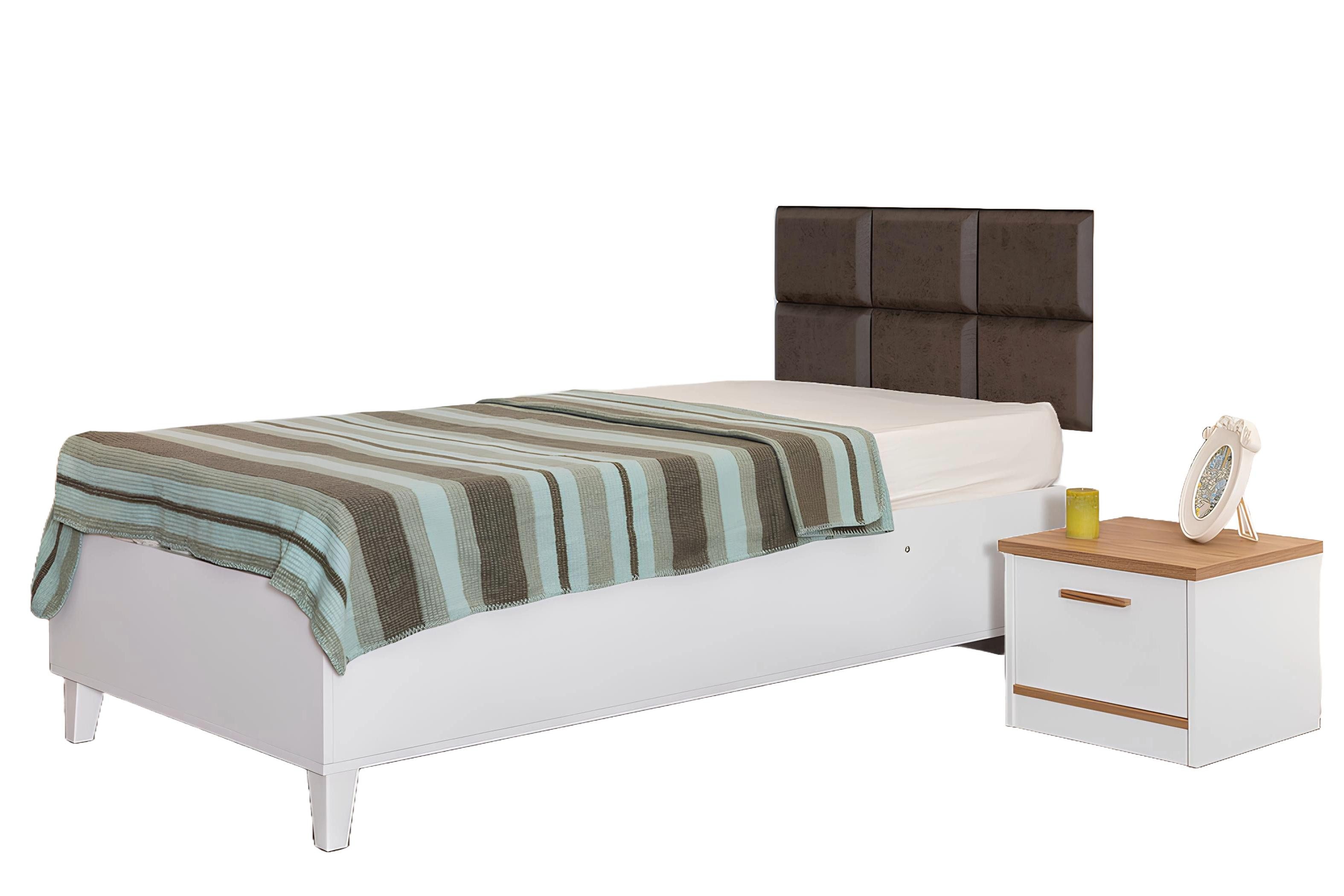 Xlmoebel Kinderbett Luxuriöses Holz Jugendbett mit modernem Design und Komfort (Kinderbett, 1-tlg., Kinderbett), Hergestellt in Europa