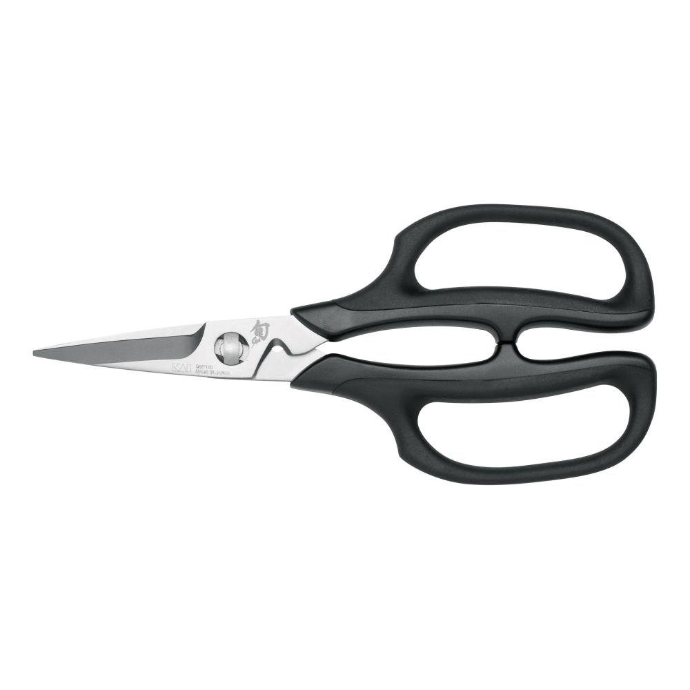 Kräuterschere Schwarz Edelstahlklinge 5 cm DM-7100