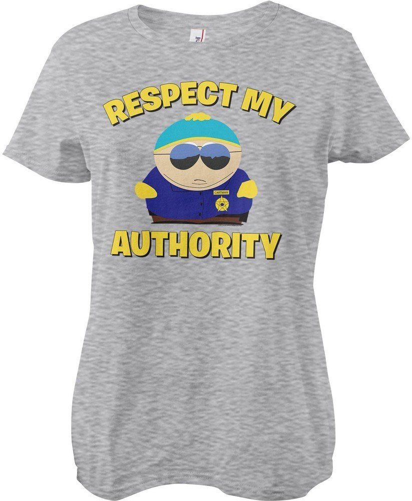 South Park T-Shirt Respect My Authority Girly Tee