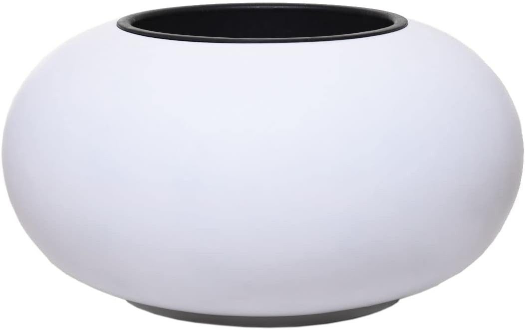 VIVANNO Blumentopf Fiberglas VIGLIA Rund - günstig online kaufen