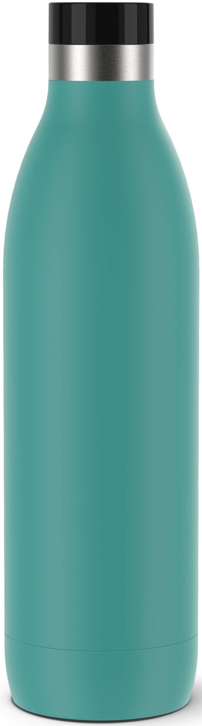 Emsa Isolierflasche Trinkflasche Bludrop, 1 Liter, auslaufsicher, 360°-rundum-Trinköffnung, 40 h kalt, 20 h warm