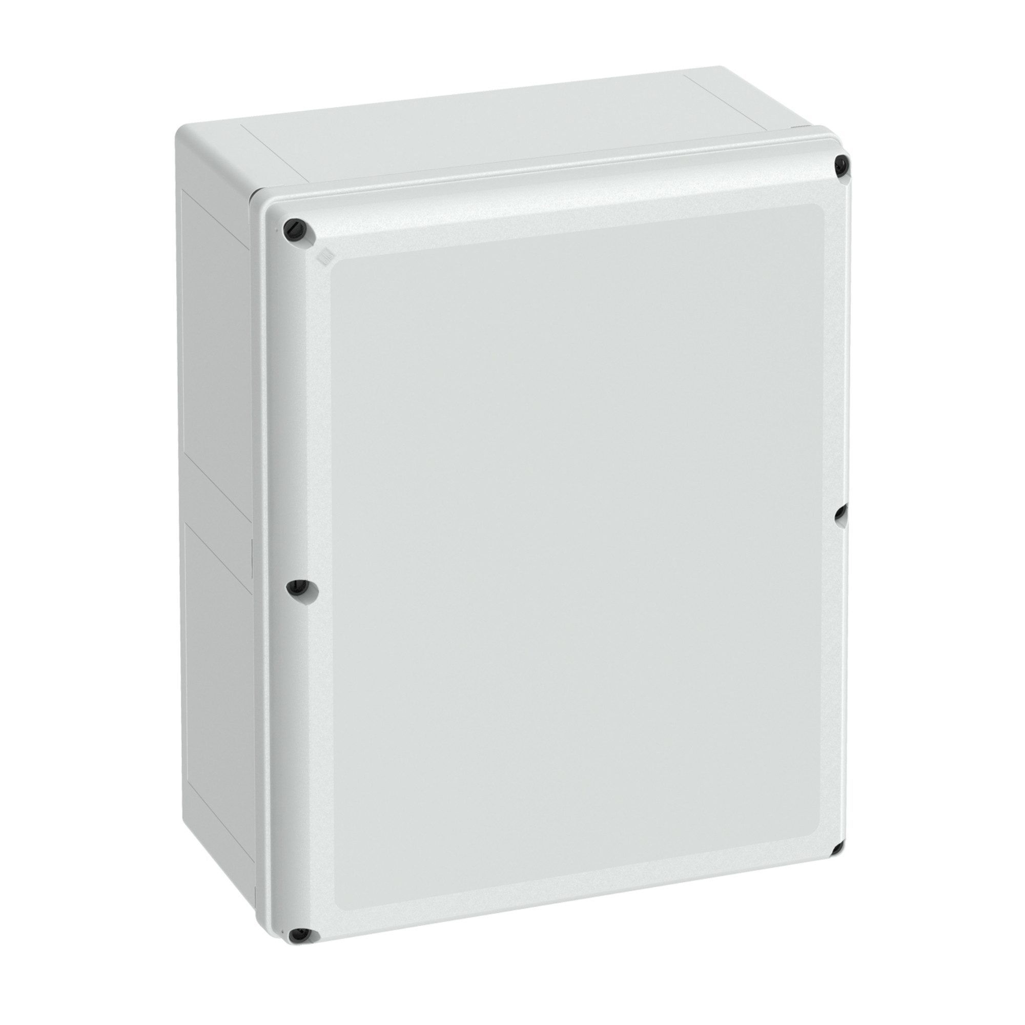 SPELSBERG Verteilerbox GEOS-L - Leergehäuse, Outdoorgehäuse, Industriegehäuse, robust, IP66/IP67/IP69, grauer Deckel, 400 x 500 x 226 mm
