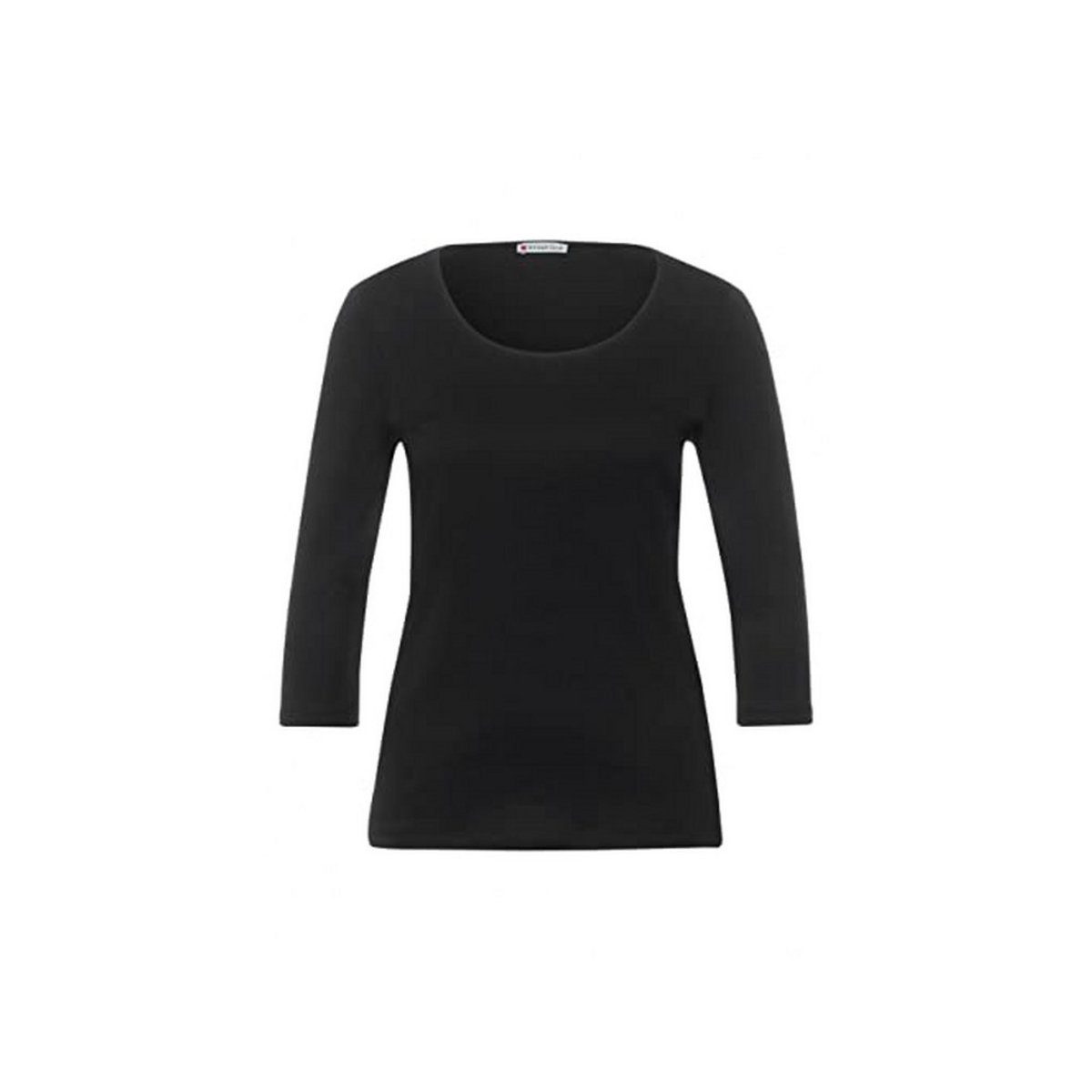 ONE Rundhalsshirt STREET schwarz Black (1-tlg)