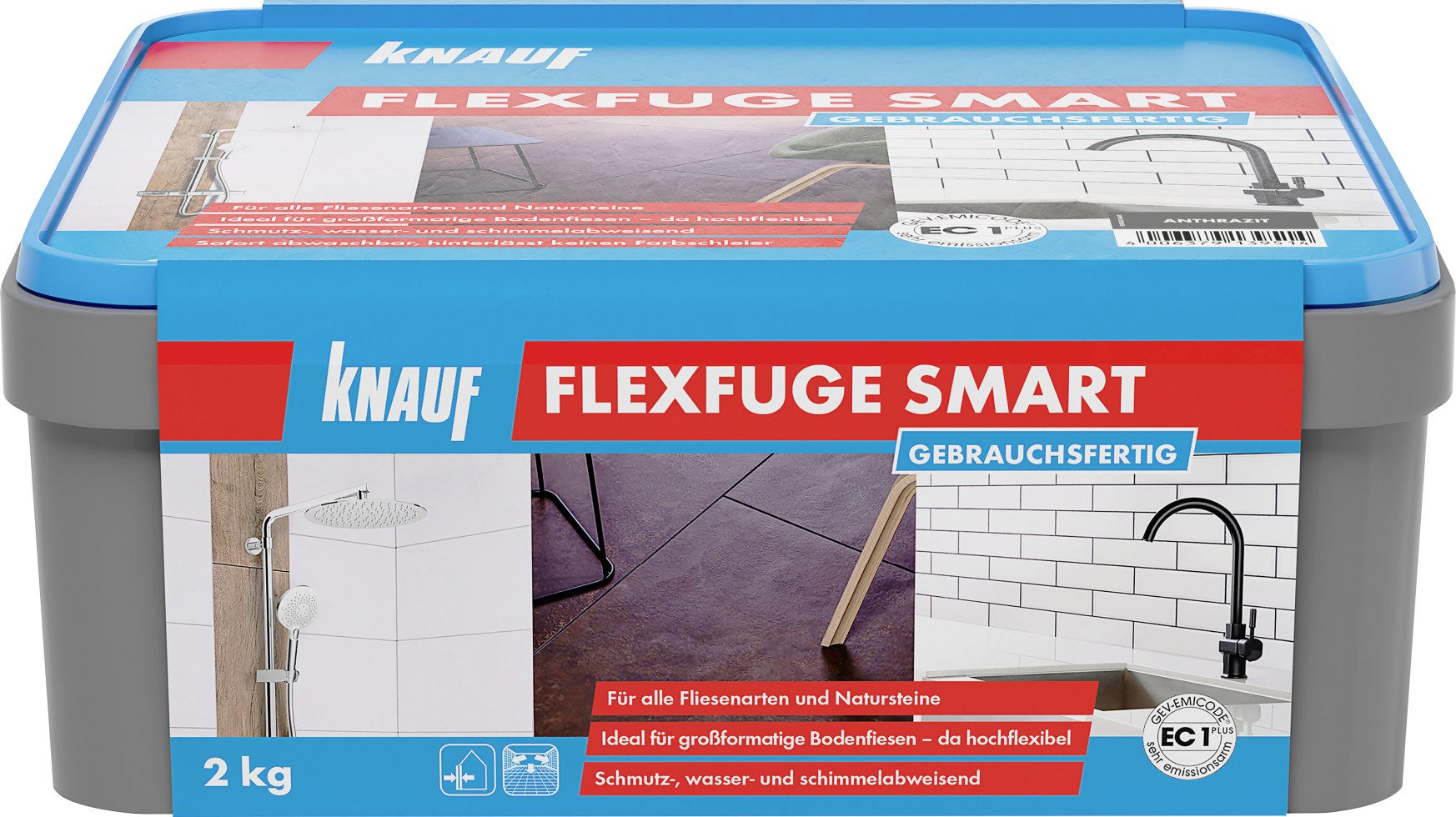 KNAUF Fugenmörtel Knauf Fugenmörtel Flexfuge Smart 2 - 20 mm