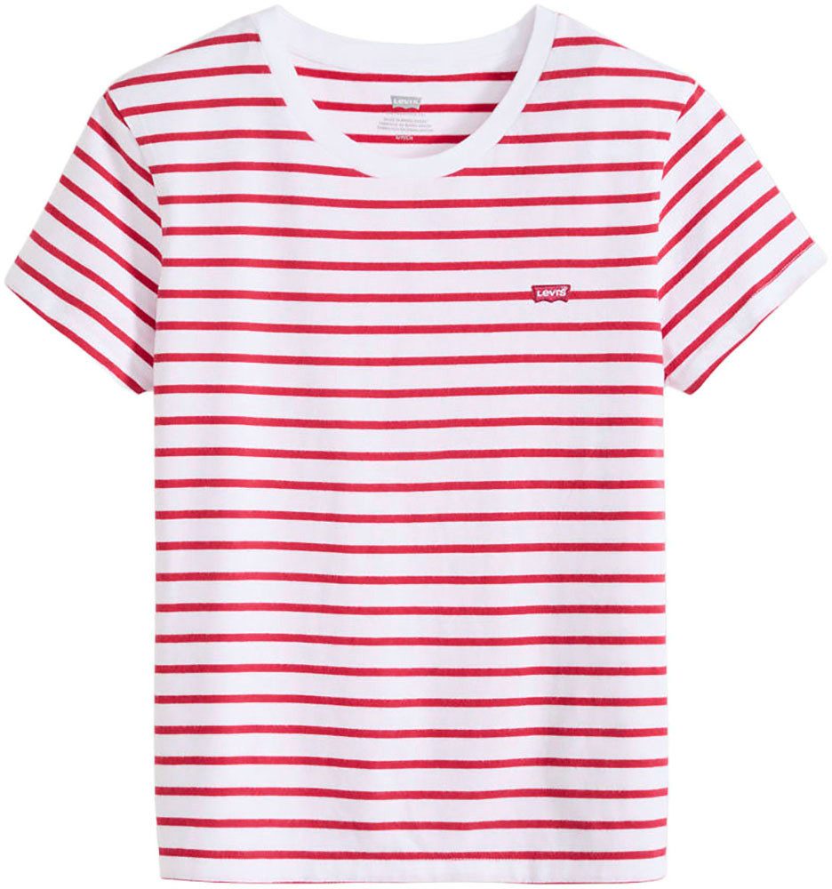 STRIPE BRIGHT WHITE URBAN RED