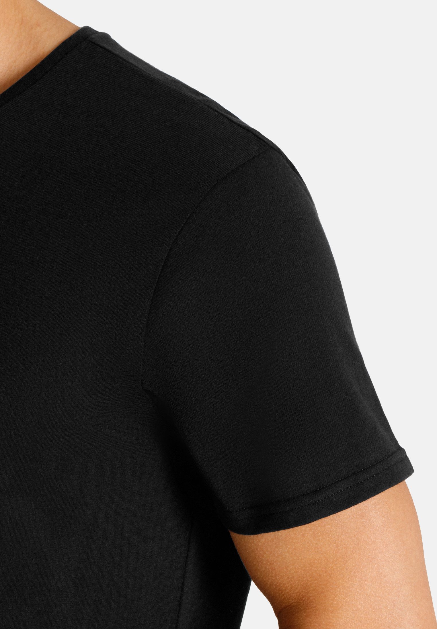 Camano T-Shirt comfort (2er Pack) mit V-Ausschnitt – Bild 4 von 5
