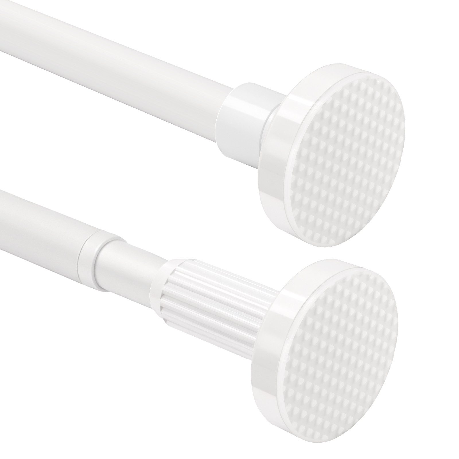 Homewit Duschvorhangstange Ø 25 mm, 50-160cm, günstig online kaufen