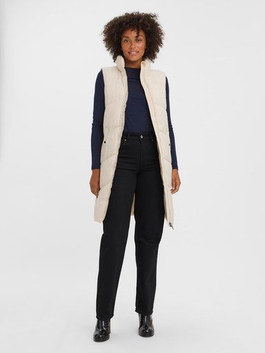 Vero Moda Steppweste WAISTCOAT VMUPPSALA 3-4 Oatmeal NOOS