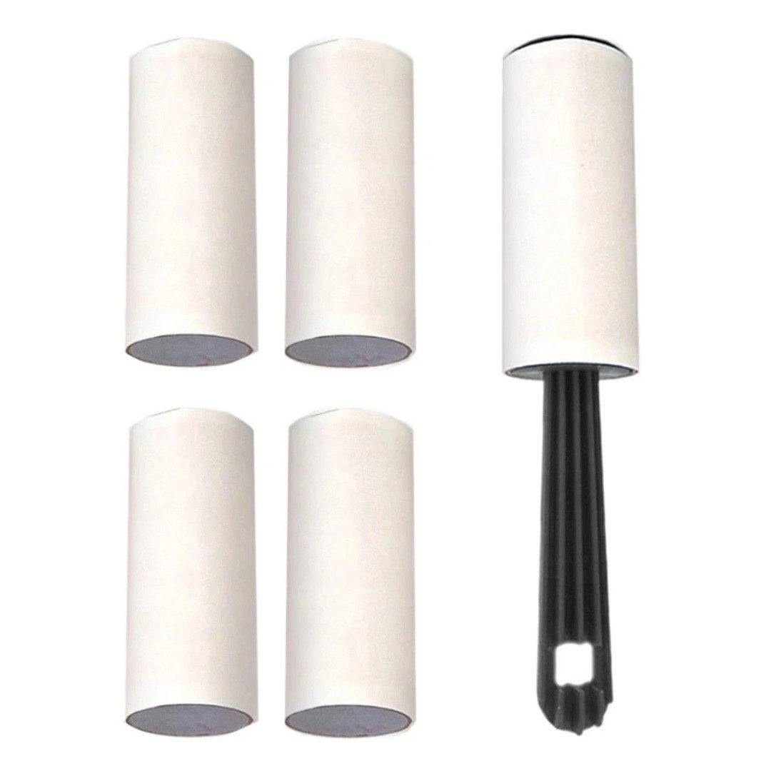 VERK GROUP Fusselroller 5x Fusselroller Set Kleiderrolle Tierhaarrolle Fusselbürste Sofa Auto
