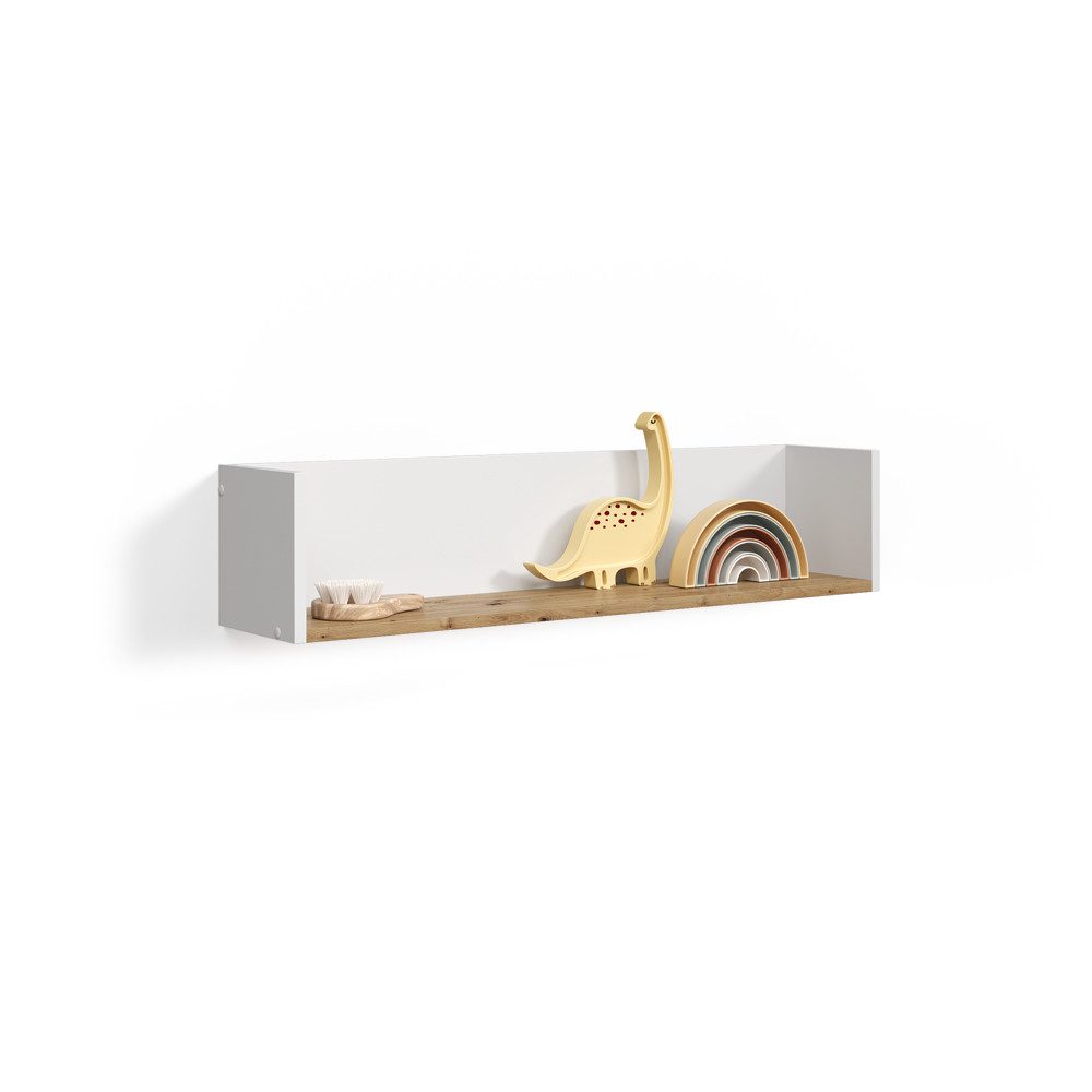 Livinity® Waschmaschinenumbauschrank Paolina, Weiß/Artisan, 93.4 x 20 cm (1-St)