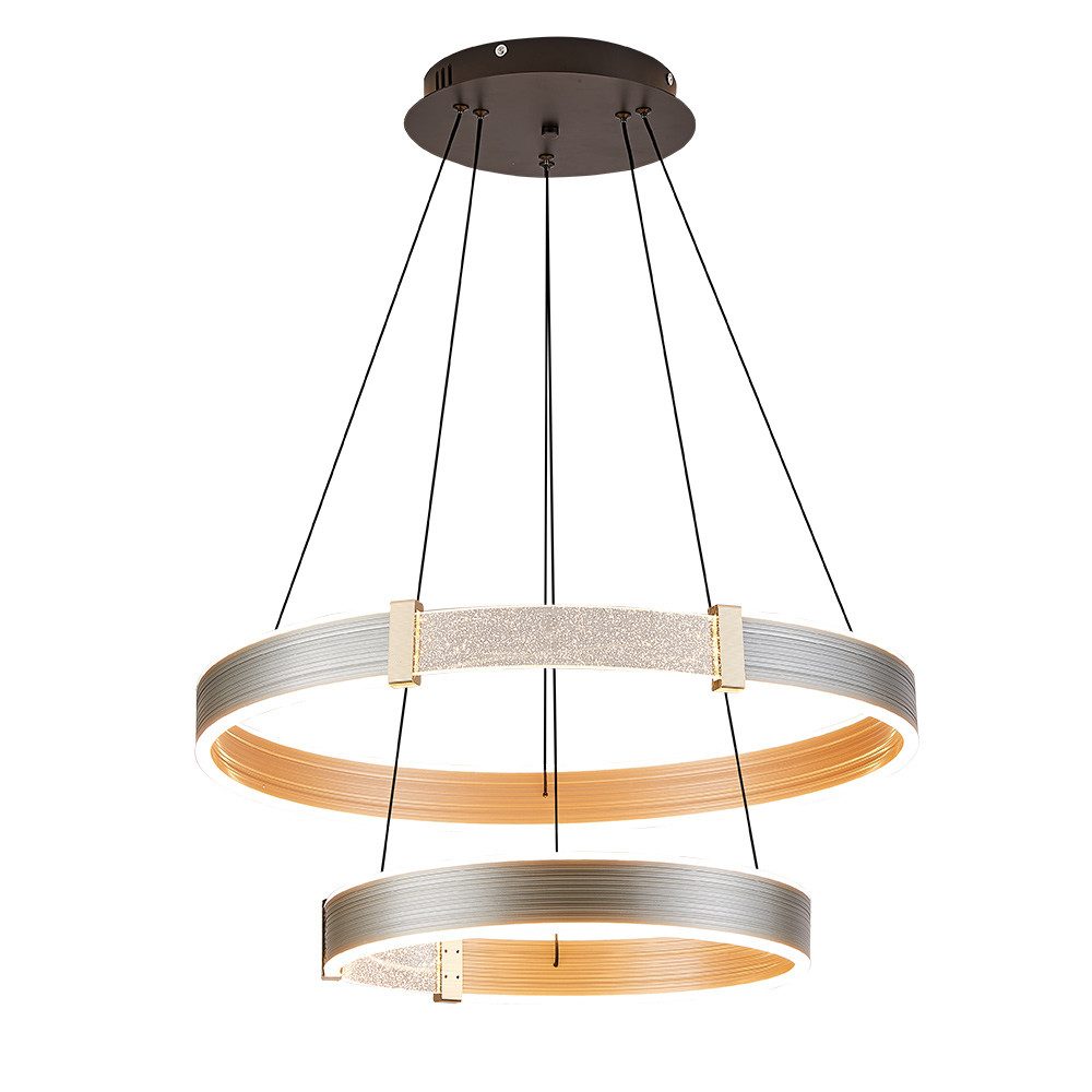 Gold 2 Ringe 40x60cm