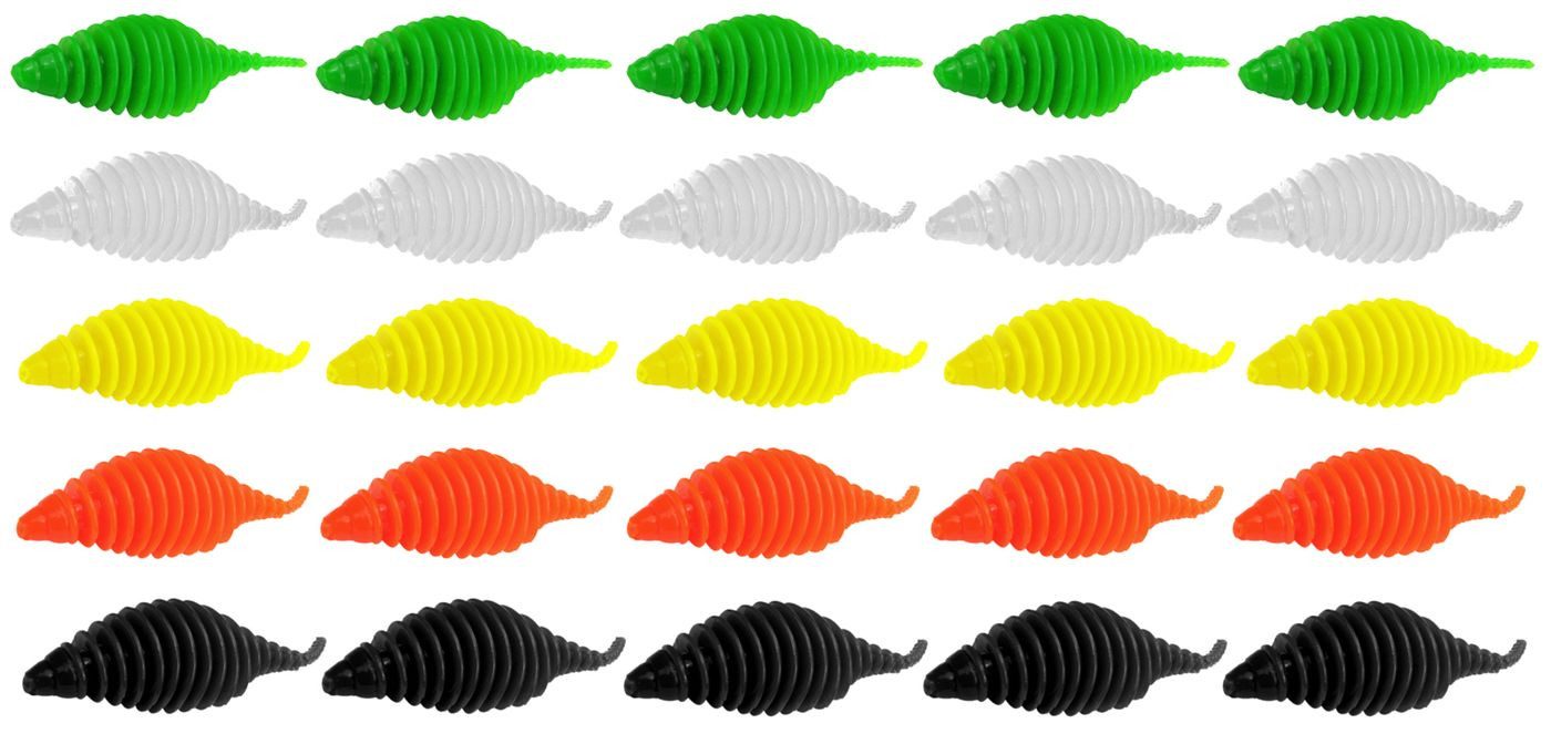 Kunstköder 25 FTM Omura Baits Pongo 6,5cm 3,2g Käse - Forellenköder Set