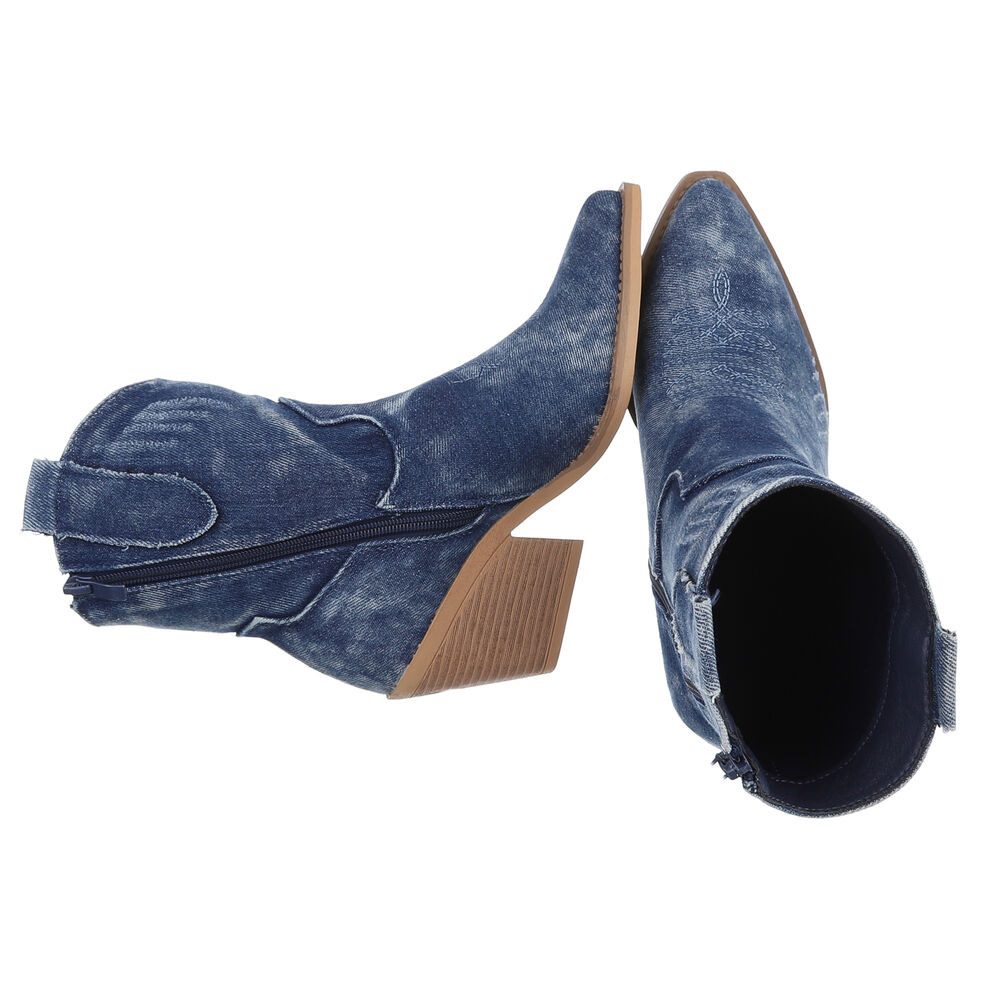 Ital-Design Damen Cowboyboots Western Westernstiefelette (88843786) günstig online kaufen