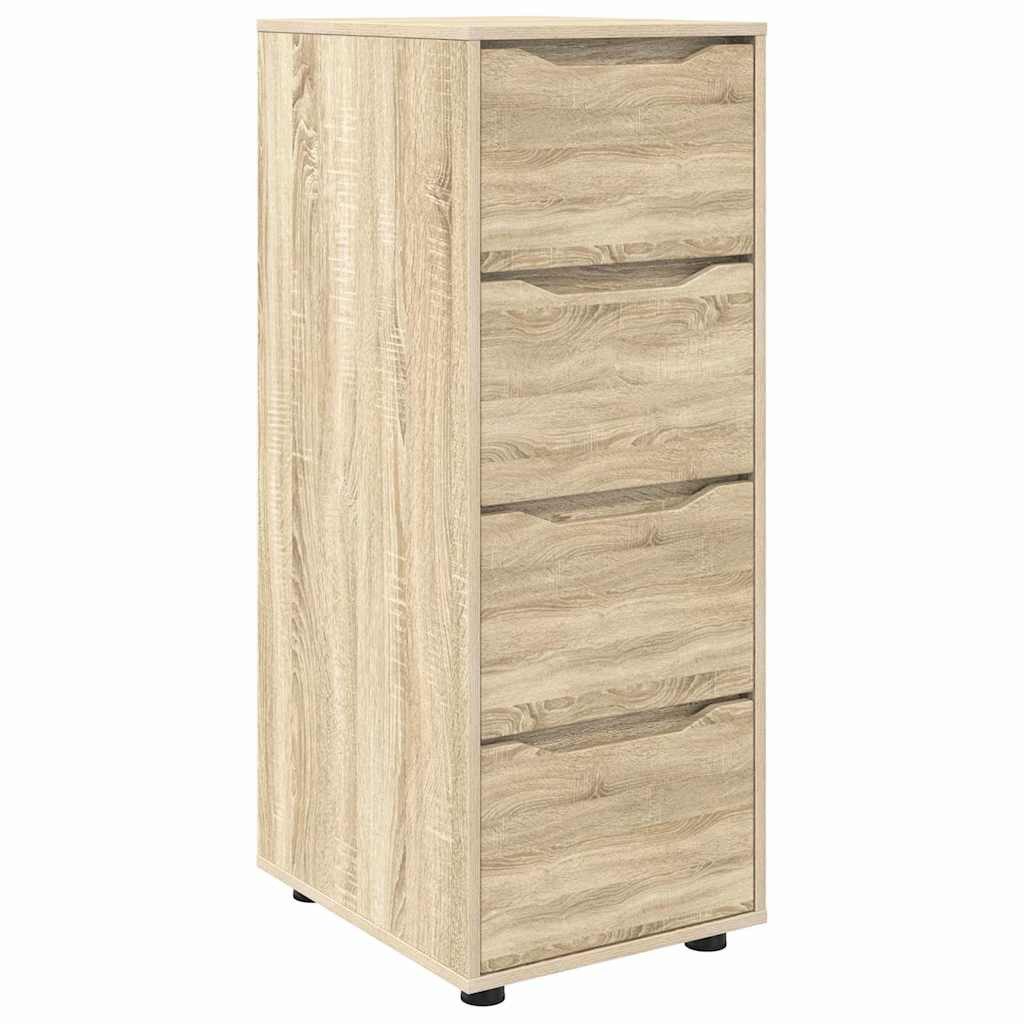 vidaXL Mehrzweckschrank Aufbewahrungsschrank Sonoma-Eiche 40 x 48 x 105 cm (1-St)