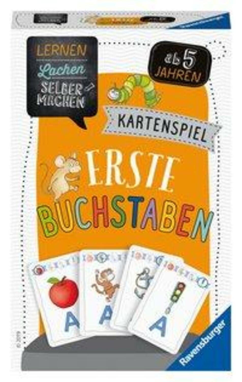 Ravensburger Spiel, Lernen Lachen Selbermachen: Buchstaben Erste