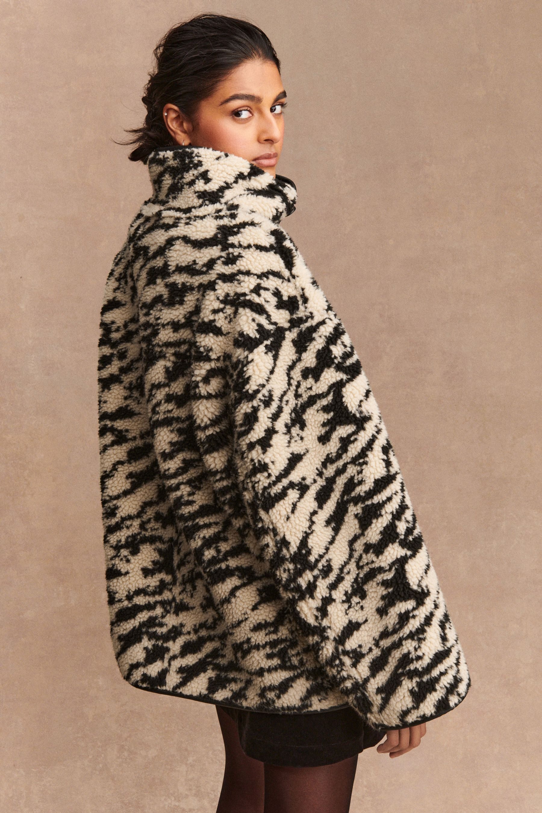 Next Wendejacke Wendejacke aus Teddyfell (1-St) günstig online kaufen