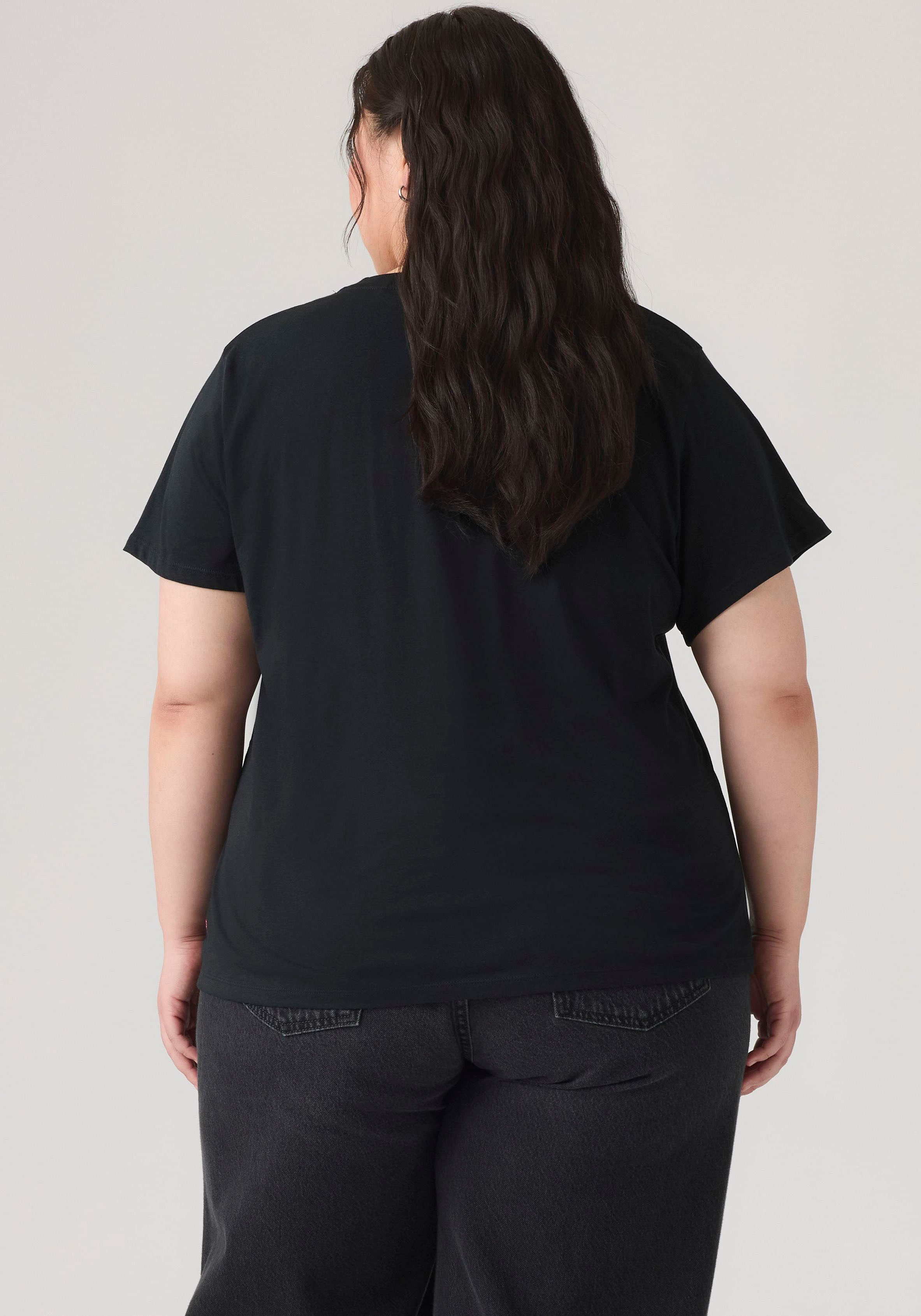 Levi's® Plus T-Shirt PERFECT TEE Figurumspielende Passform