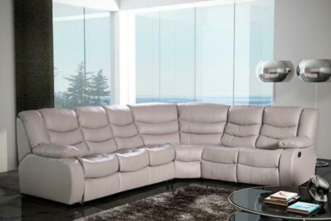 Ecksofa, Sofa Moderne Couch Wohnlandschaft Ecksofa Polster Eck JVmoebel Sitz